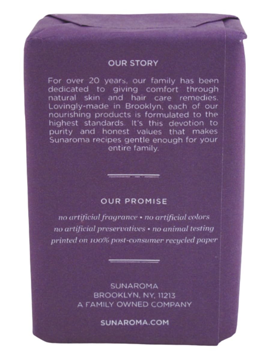 Sunaroma Lavender Shea Soap Bar with Vitamin E – 8 oz Bar (Pack of 2)