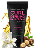 SUNATORIA Curl Cream – Lightweight Leave-In Definer for Curly & Wavy Hair