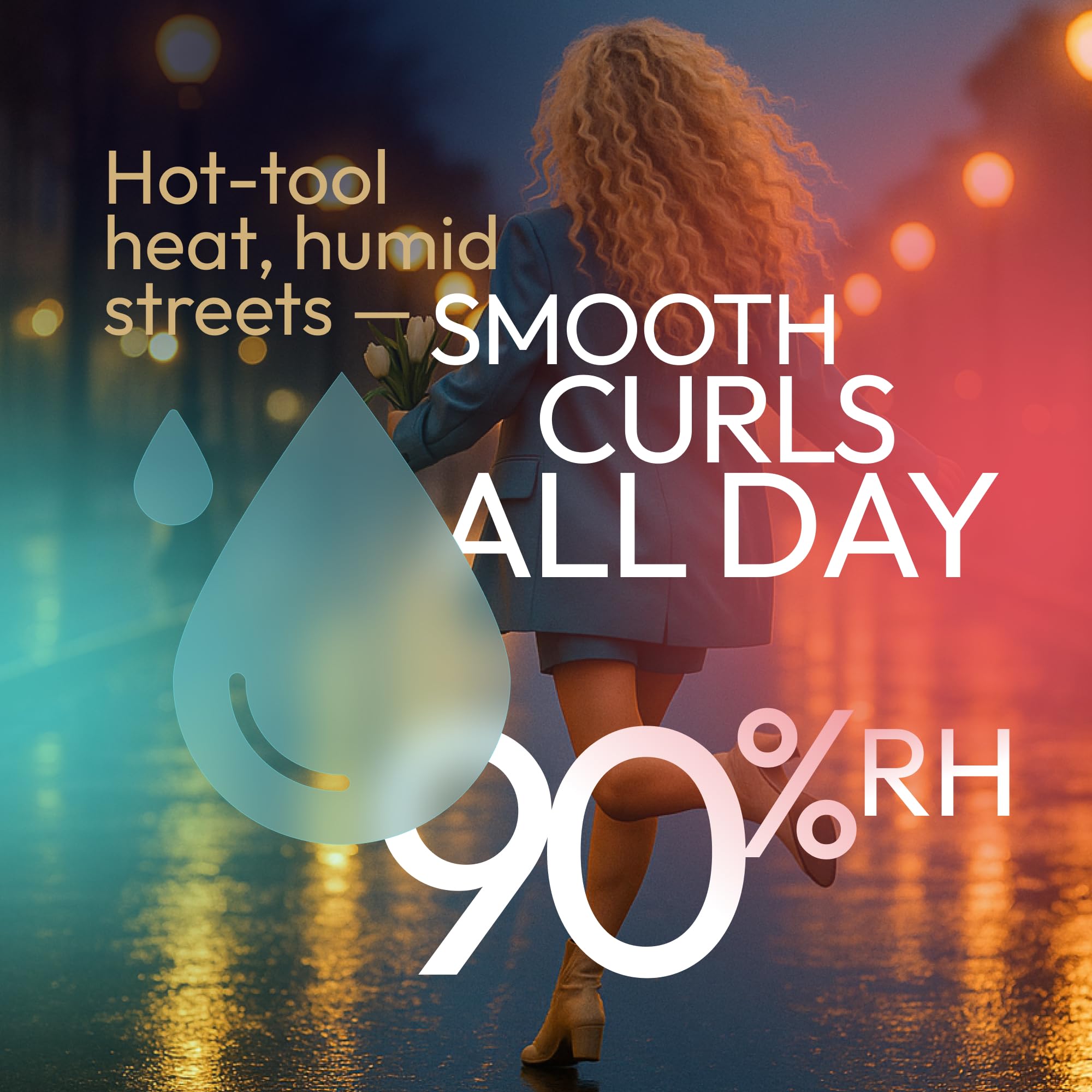 SUNATORIA Curl Cream – Lightweight Leave-In Definer for Curly & Wavy Hair