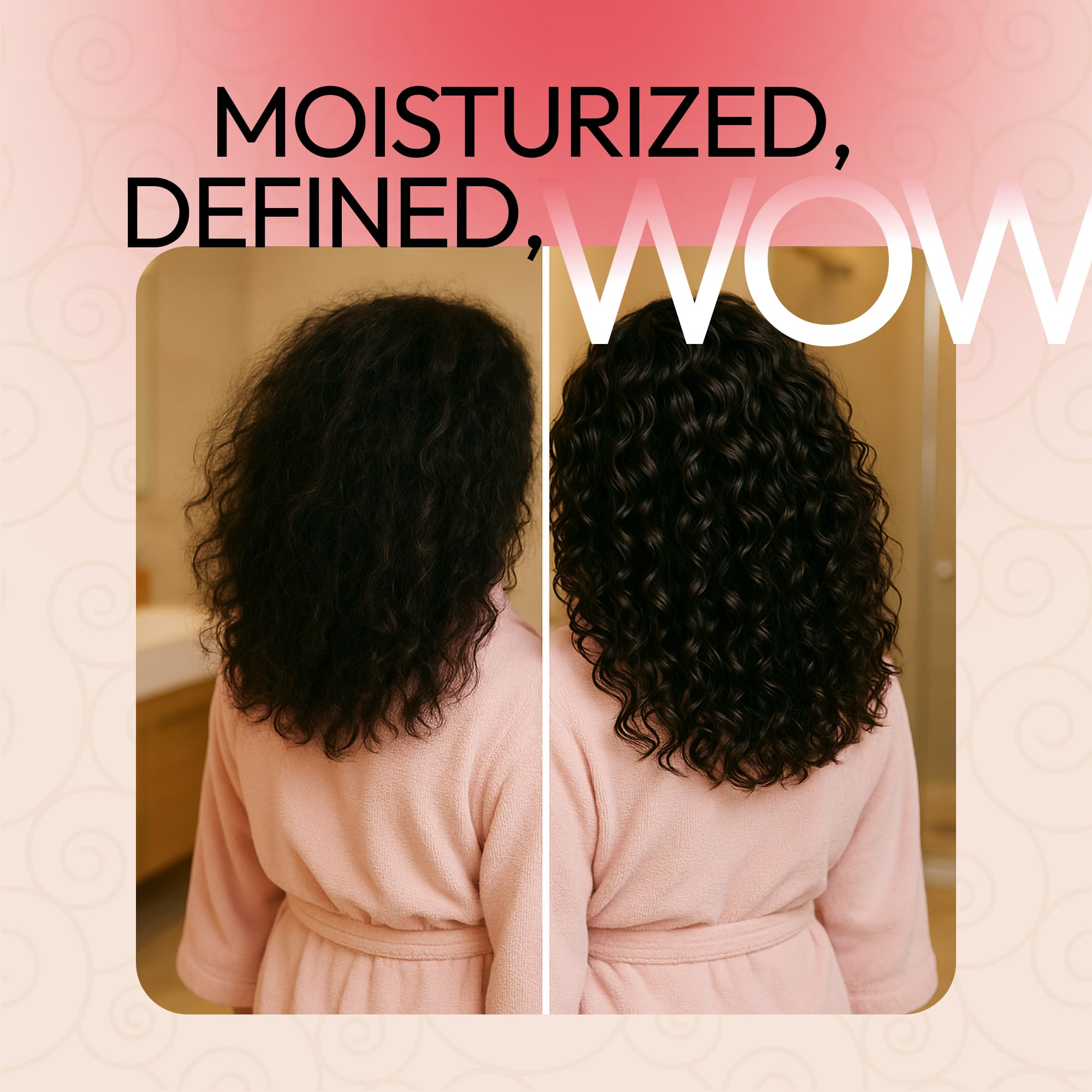 SUNATORIA Curl Cream – Lightweight Leave-In Definer for Curly & Wavy Hair
