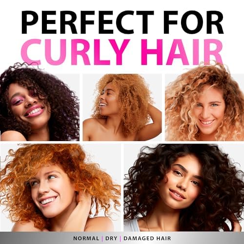 SUNATORIA Curly Hair Mask – Deep Conditioning with Argan & Keratin (8.5 fl oz) for Dry, Damaged, Wavy & Frizzy Hair