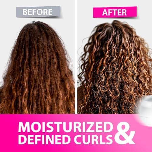 SUNATORIA Curly Hair Mask – Deep Conditioning with Argan & Keratin (8.5 fl oz) for Dry, Damaged, Wavy & Frizzy Hair