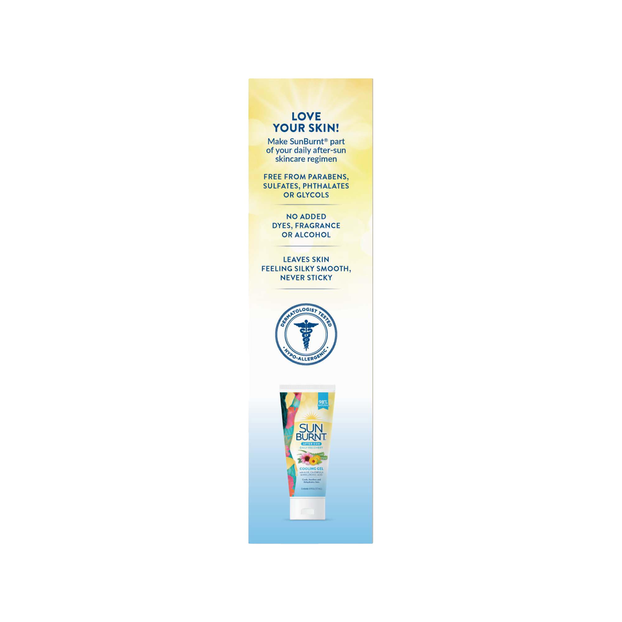 Sunburnt EMCW9 Ultra Hydrating Aloe Vera Gel 6 oz Pack of 2 (Clear)