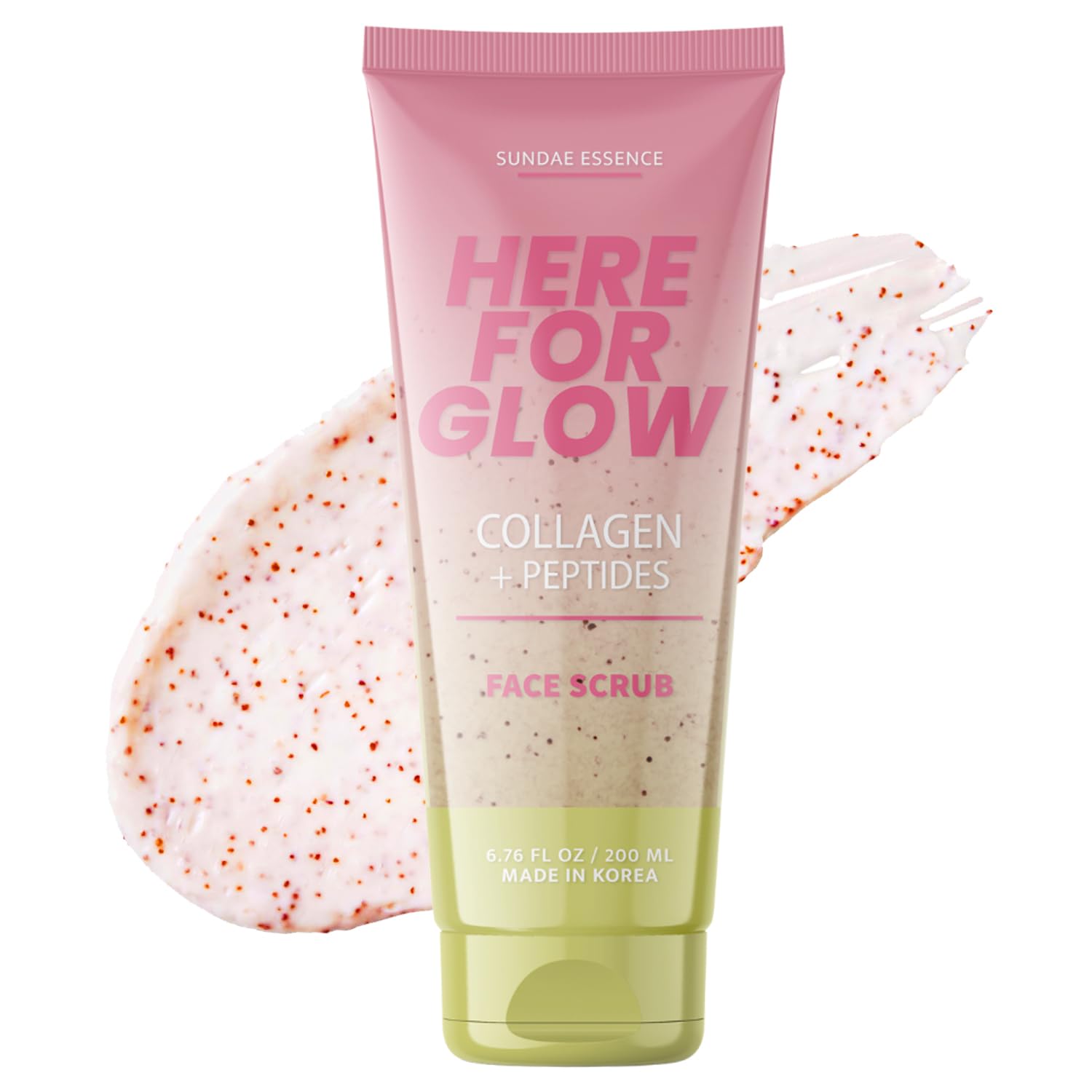 Sunday Essence Face Scrub with Collagen & Peptides – Gentle Exfoliation, Hydration & Wrinkle Care