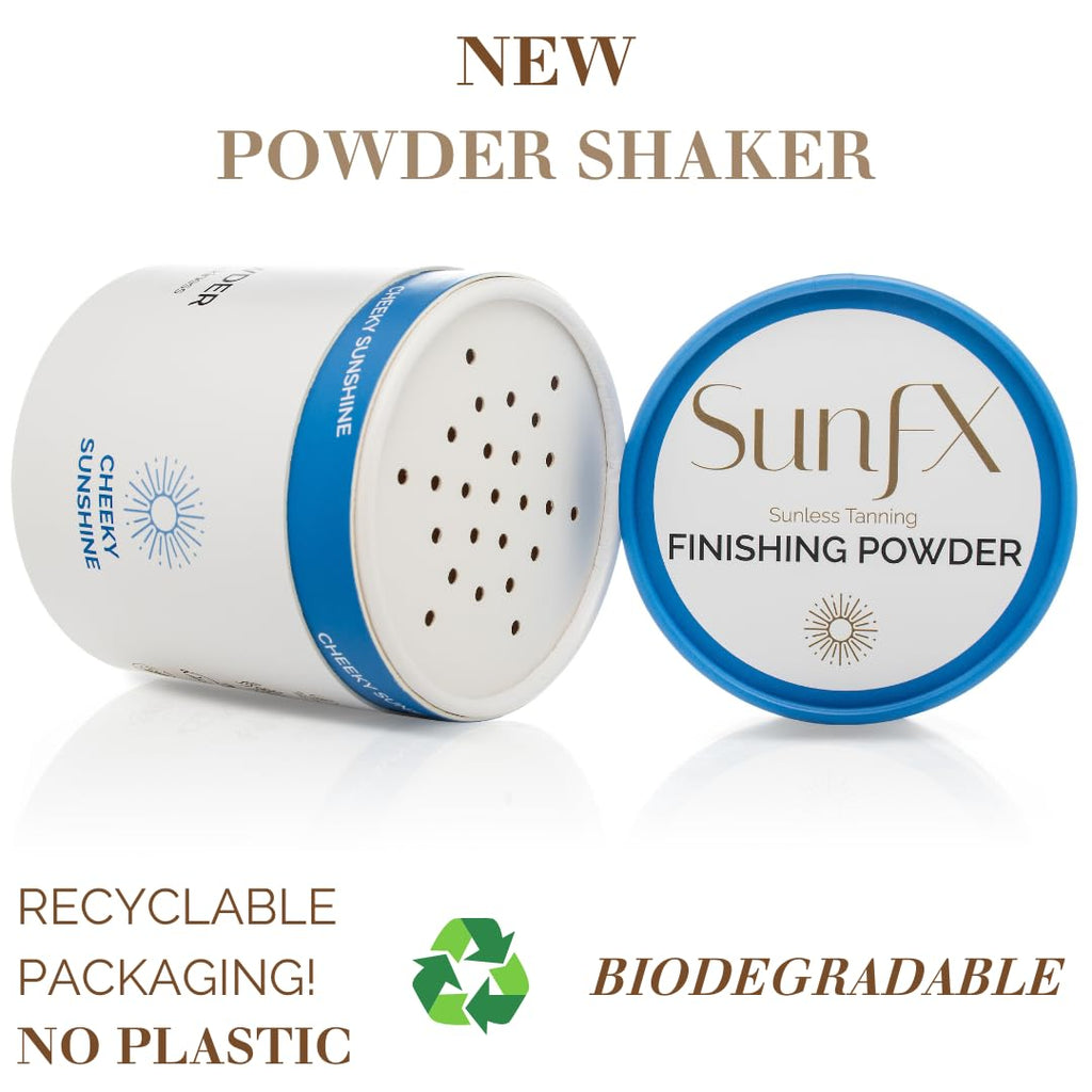 SunFX Post Spray Tan Finishing Powder – Talc-Free Translucent Bronzing Setting Powder (4 oz)