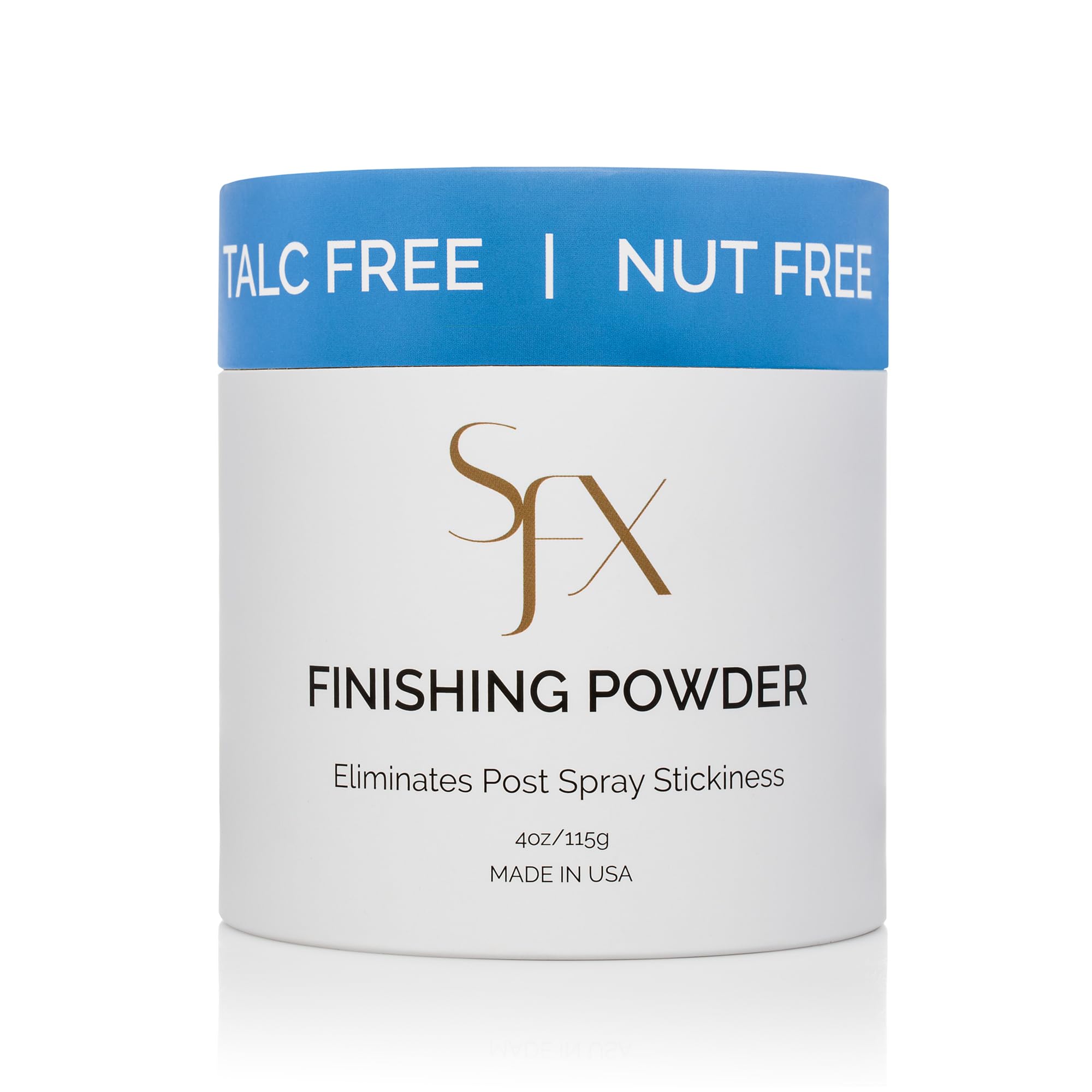 SunFX Post Spray Tan Finishing Powder – Talc-Free Translucent Bronzing Setting Powder (4 oz)