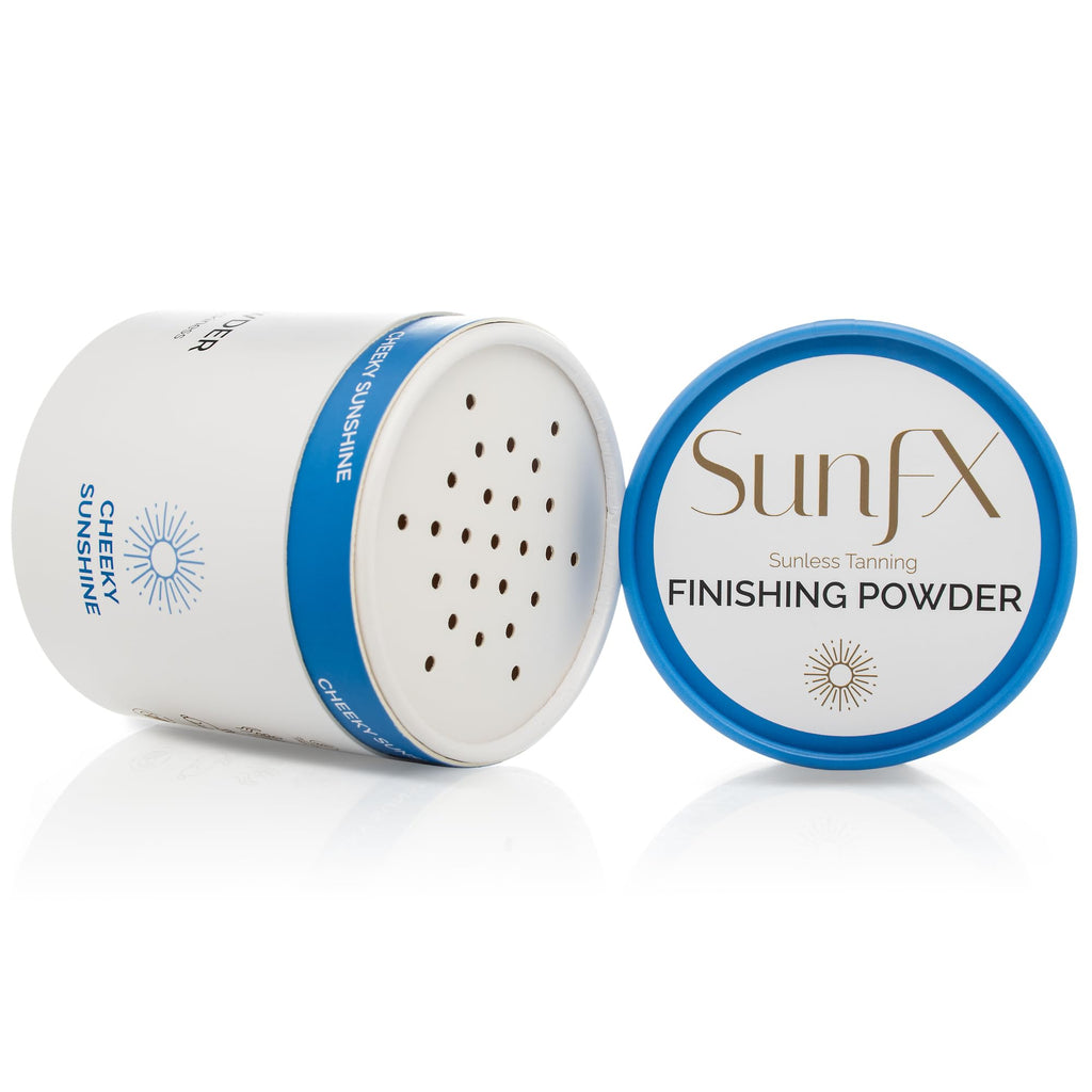 SunFX Post Spray Tan Finishing Powder – Talc-Free Translucent Bronzing Setting Powder (4 oz)