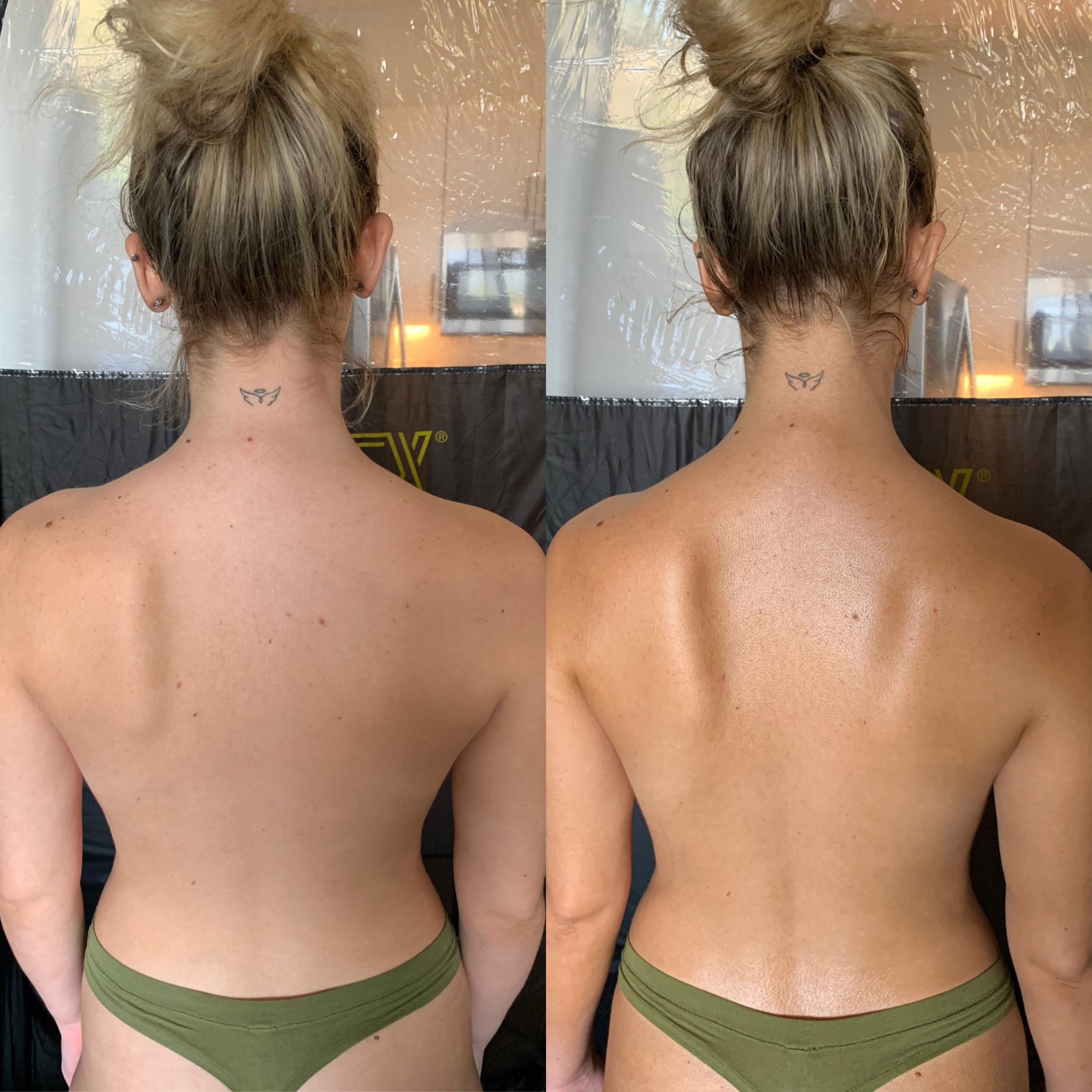 SunFX Rapid All Natural Spray Tan Solution – Dark Summer (1L) | Dry-to-Touch