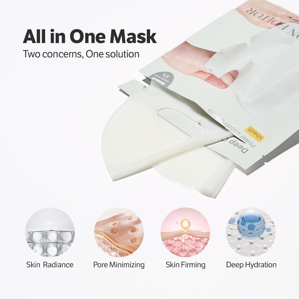 SUNGBOON EDITOR Deep Collagen Overnight Mask — 2,160,000 PPB Real Collagen for Elasticity & Hydration