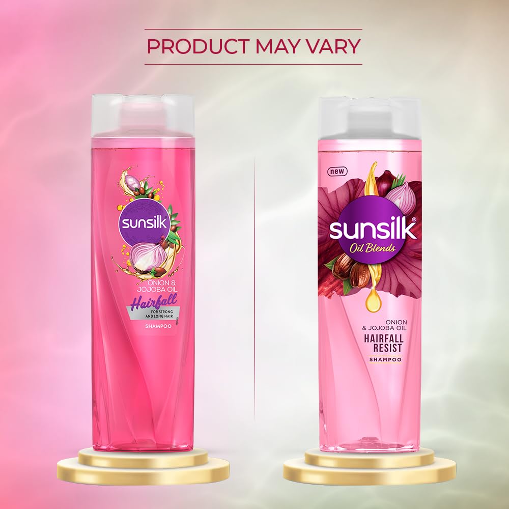 Sunsilk Onion & Jojoba Oil Shampoo - For Strong & Long Hair - 370ml