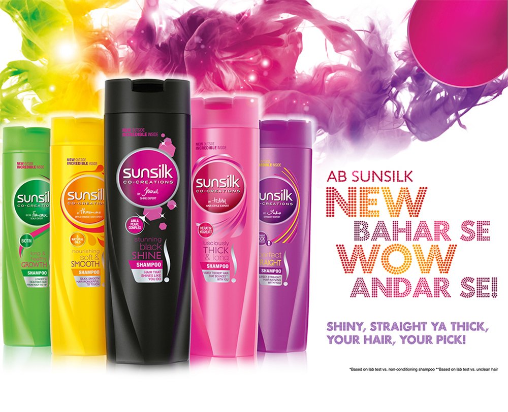Sunsilk Stunning Black Shine Shampoo - 80ml Travel-Size for Glossy Black Hair