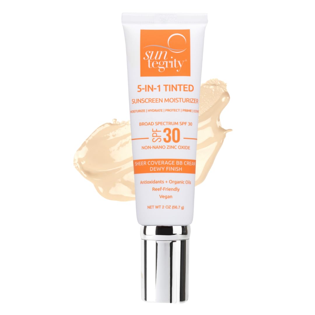 Suntegrity 5 in 1 Tinted Mineral Sunscreen SPF 30 – Fair | Reef Safe, Vegan & Cruelty-Free