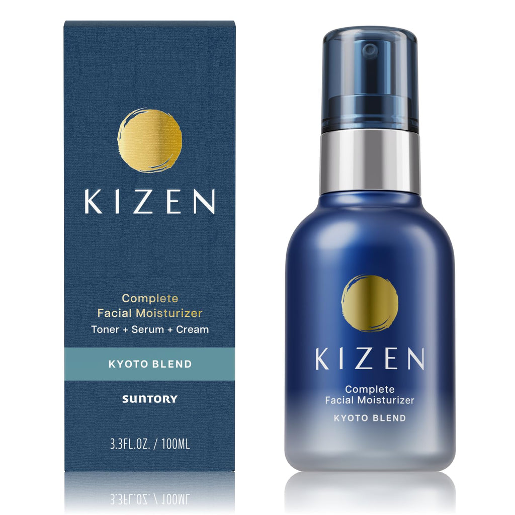 SUNTORY WELLNESS All-in-One Face Moisturizer for Men – Kyoto Blend with Oak Extract