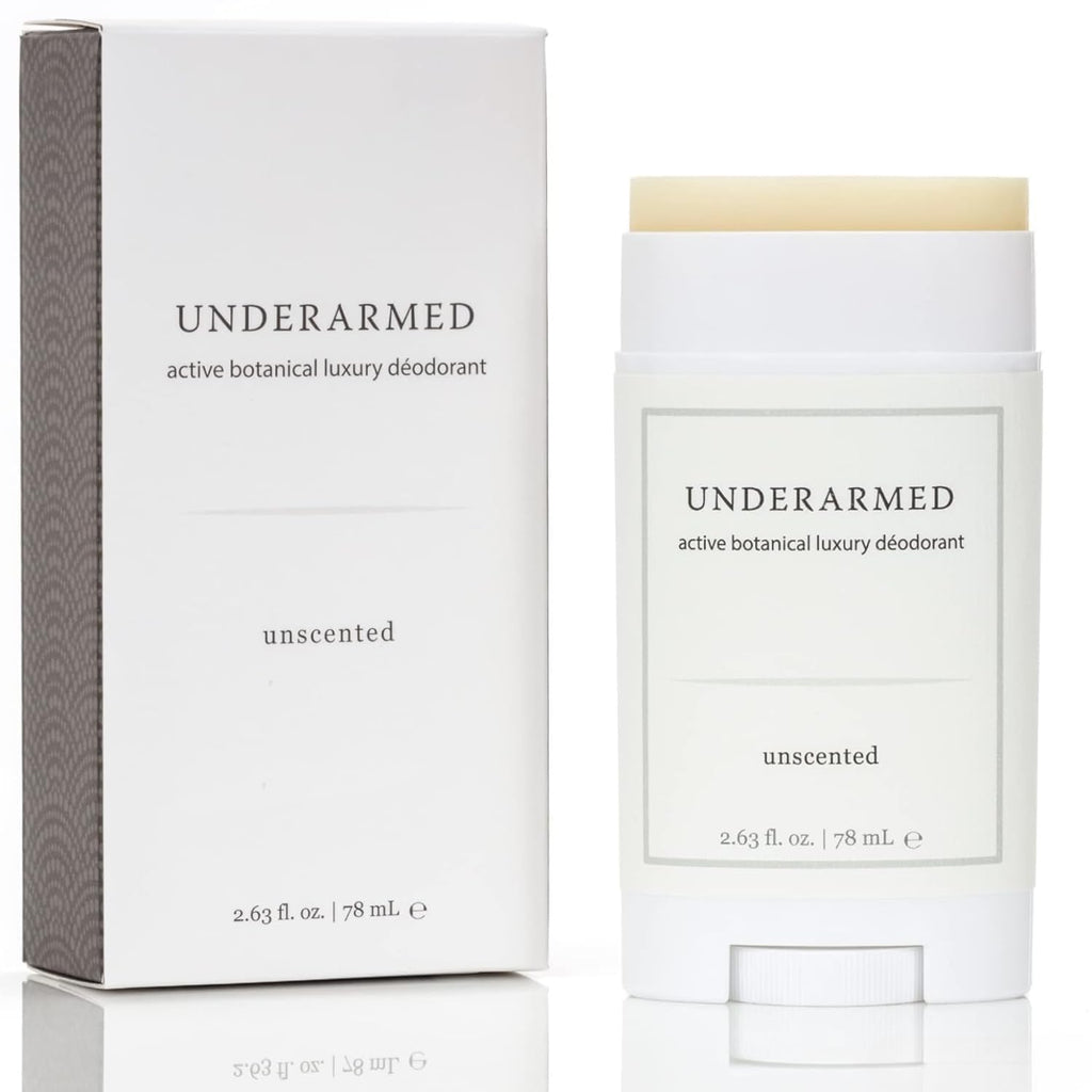 Underarmed Unscented Aluminum-Free Deodorant by Super Natural Goods | Coconut, Raw Honey & Mineral Salt