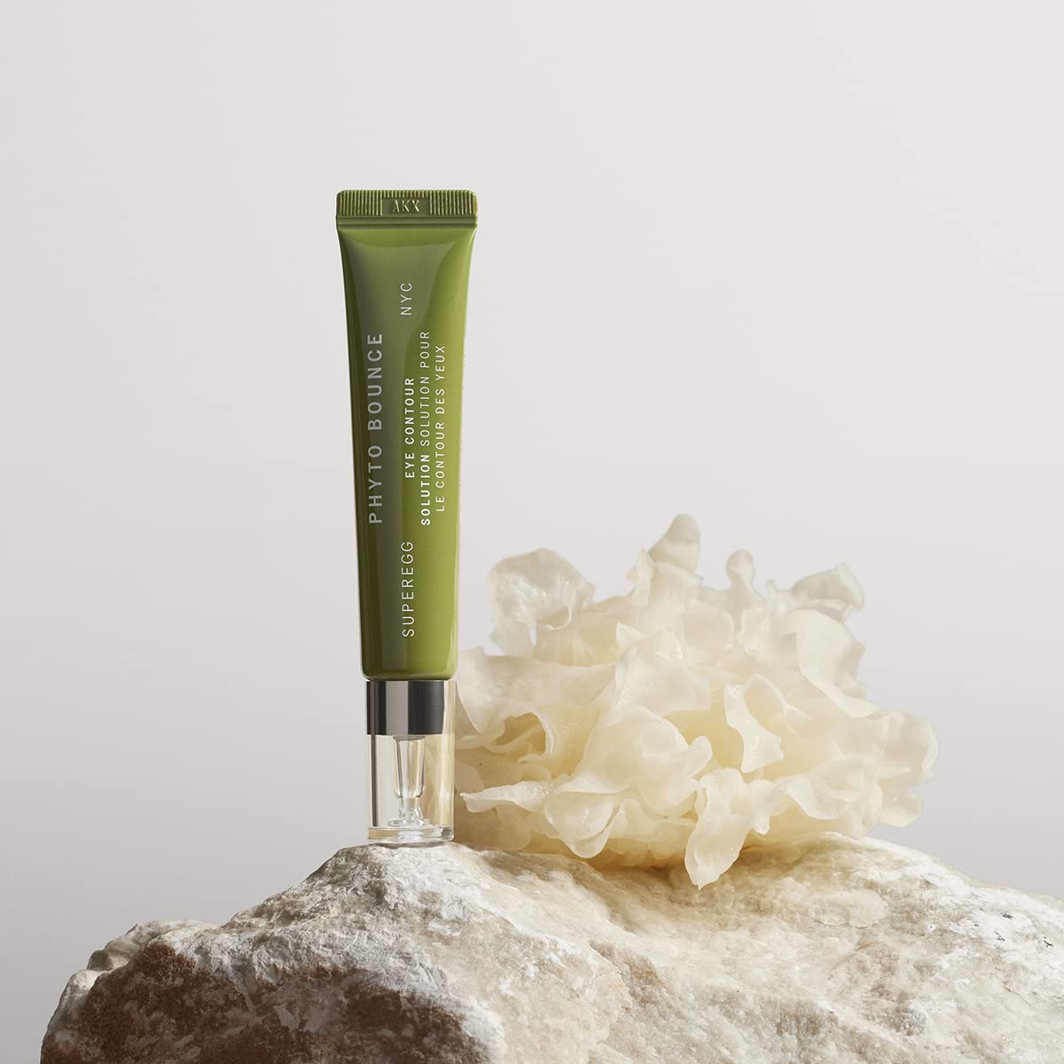 SUPEREGG Phyto Bounce Eye Contour Solution – Tremella Mushroom & Peptides, 15ML