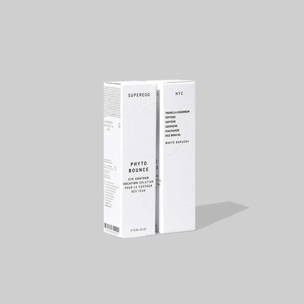 SUPEREGG Phyto Bounce Eye Contour Solution – Tremella Mushroom & Peptides, 15ML