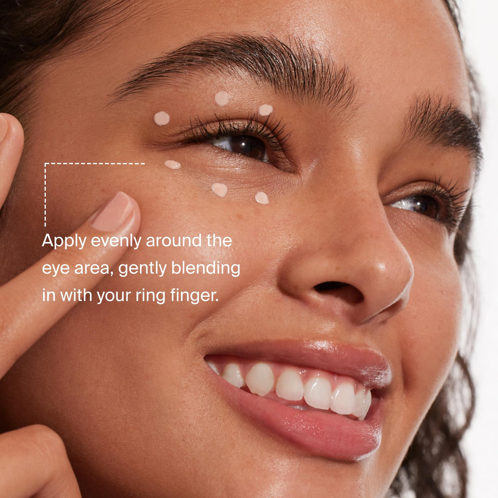 Supergoop! Bright-Eyed Mineral Eye Cream SPF 40 PA+++ — Hydrating & Illuminating Eye Treatment (Pack of 2)
