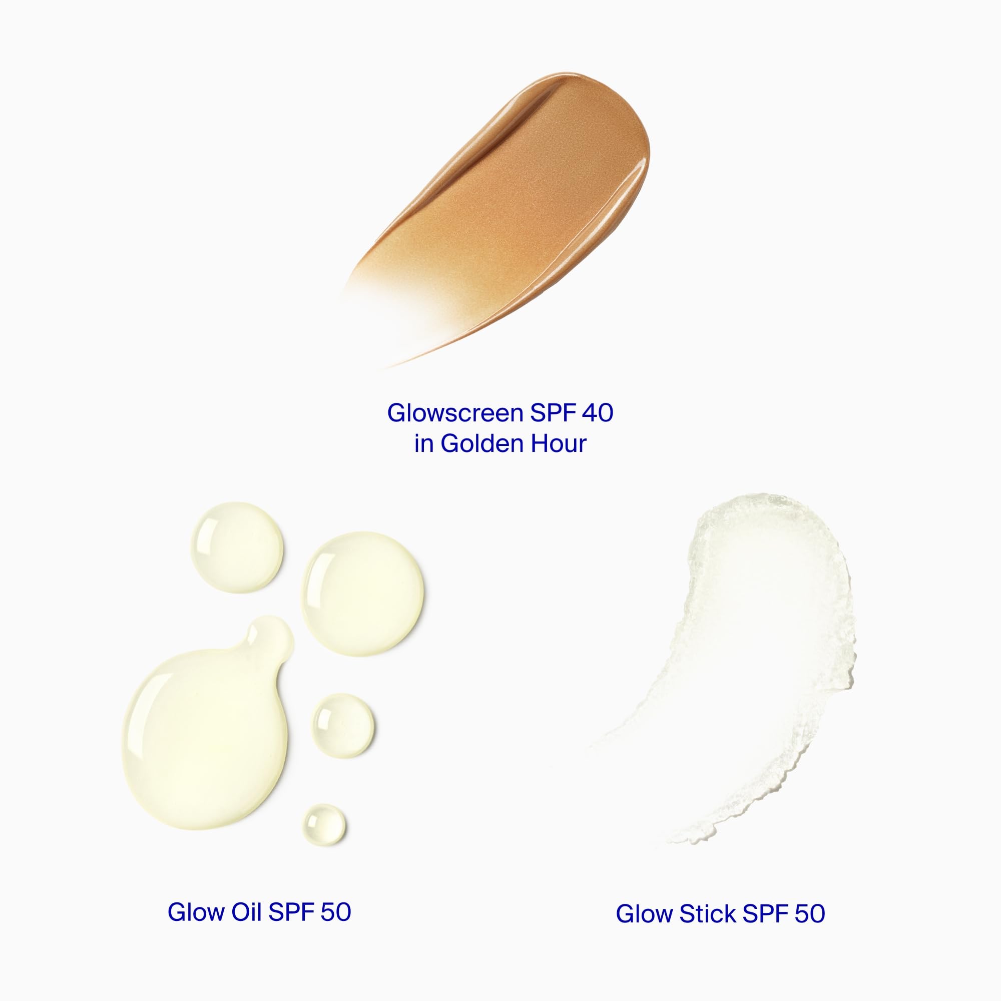 Supergoop! Destination Glow Kit — 3 Travel-Sized Glowy SPF Favorites (Glowscreen 40, Glow Stick 50, Glow Oil 50)