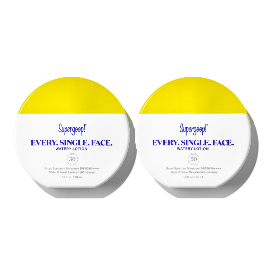 Supergoop! Every. Single. Face. Watery Lotion SPF 50 PA++++ — 2-pack