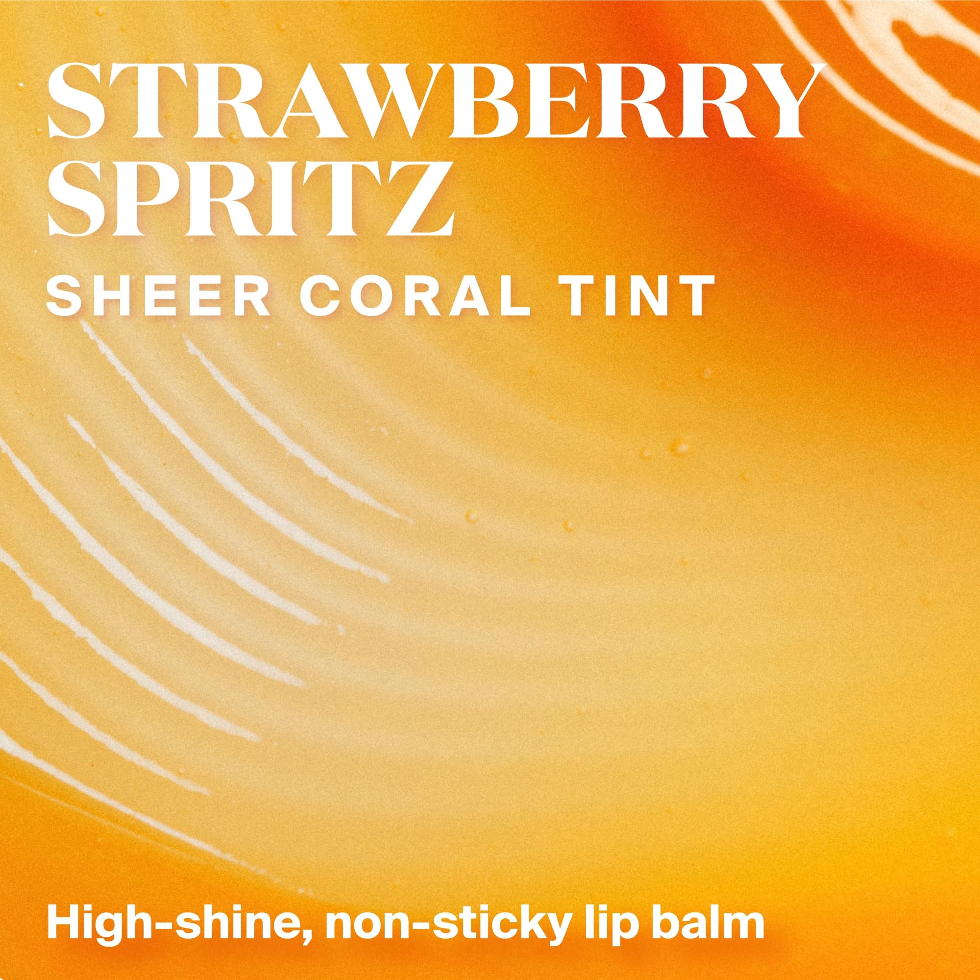 Supergoop! Glow Gloss SPF 40 Lip Balm – Strawberry Spritz, Sheer Coral Tint