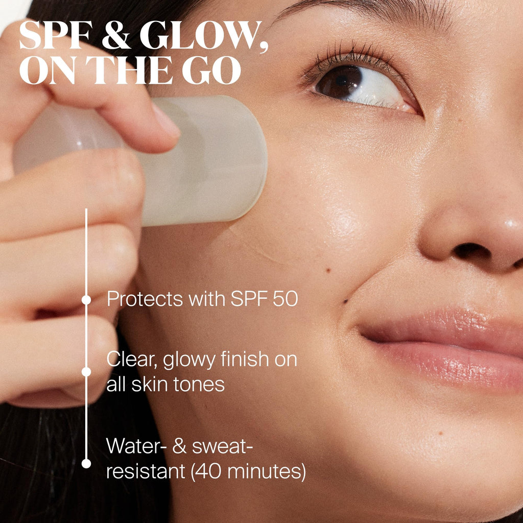 Supergoop! Glow Kit: Glowscreen SPF 40, Glow Stick SPF 50, Glow Oil SPF 50