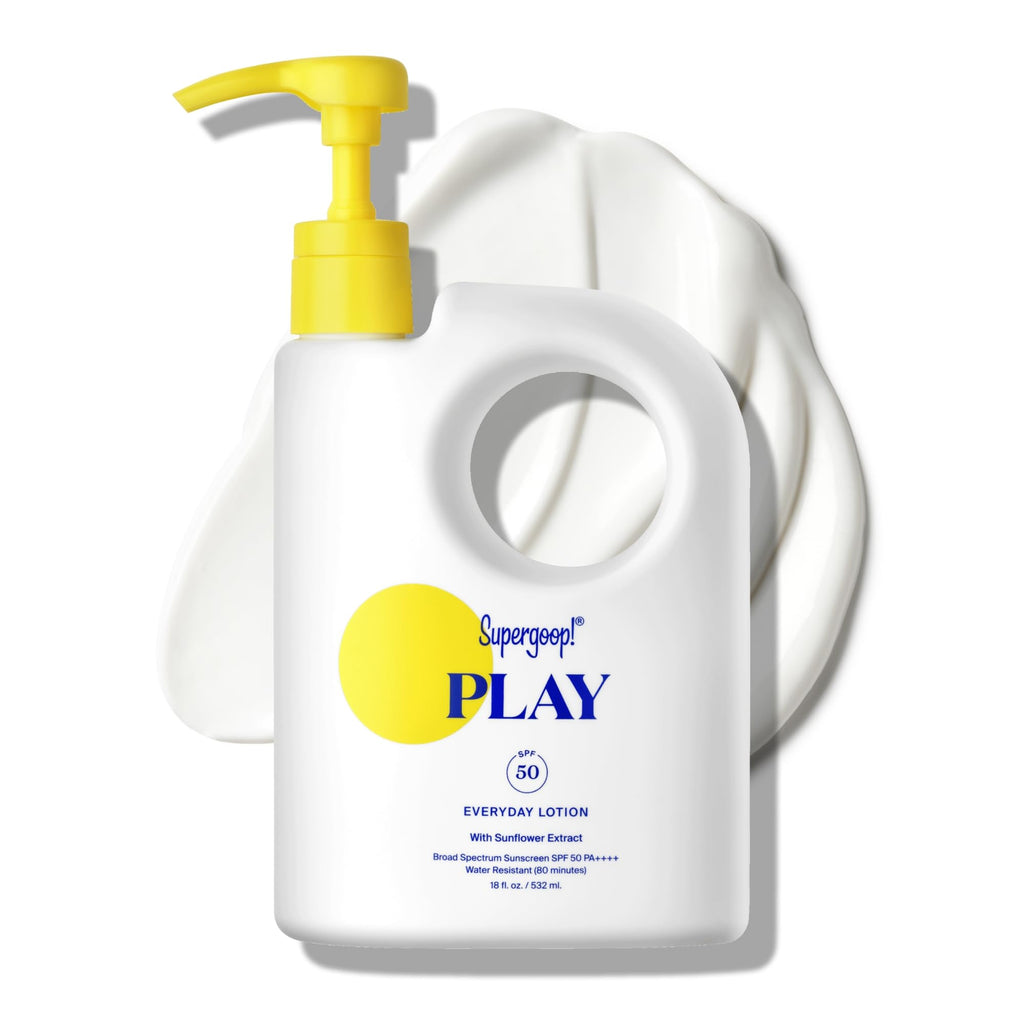 Supergoop! PLAY Everyday Lotion SPF 50 – Broad Spectrum Sunscreen for Face & Body