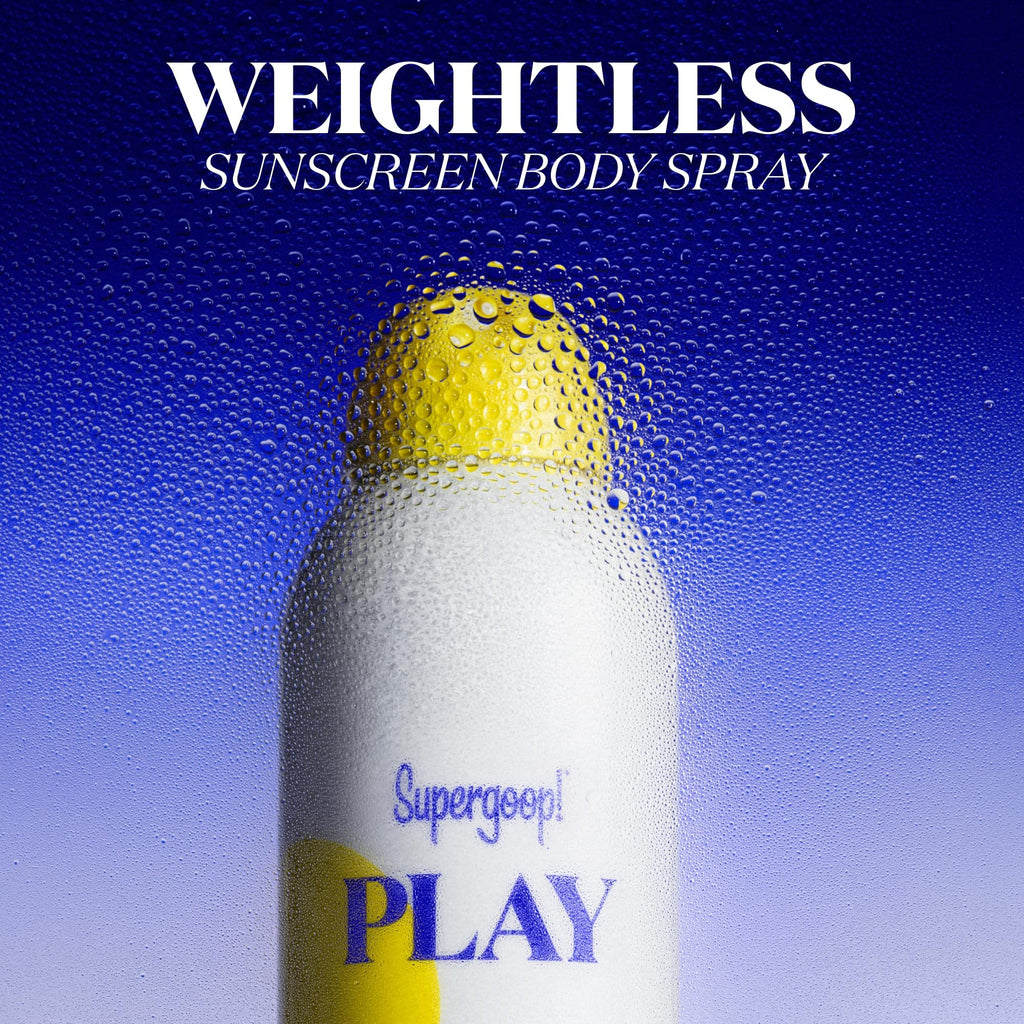 Supergoop! Travel Kit: PLAY Everyday SPF 30, Unseen Sunscreen SPF 30, Body Mist SPF 30