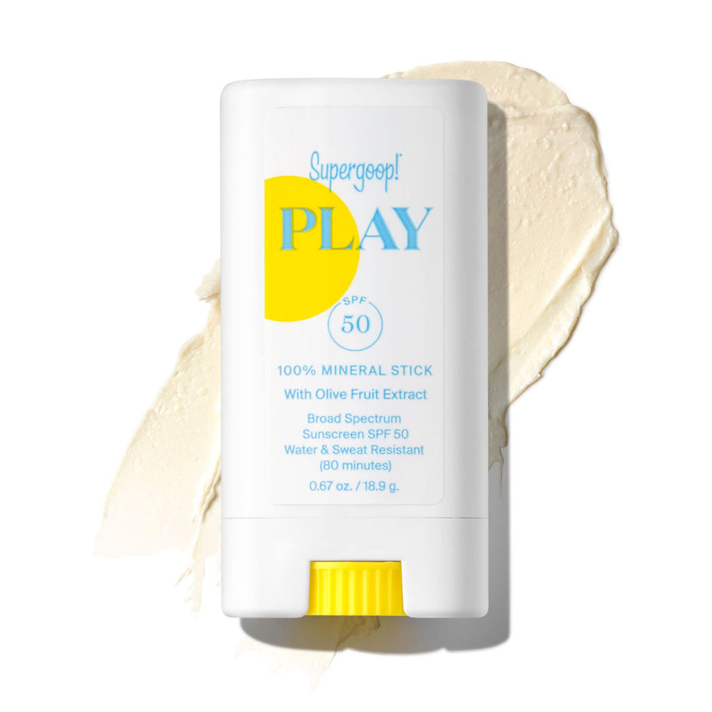 Supergoop! PLAY Mineral Stick SPF 50 – 0.67 oz | On-the-Go Broad Spectrum Sunscreen