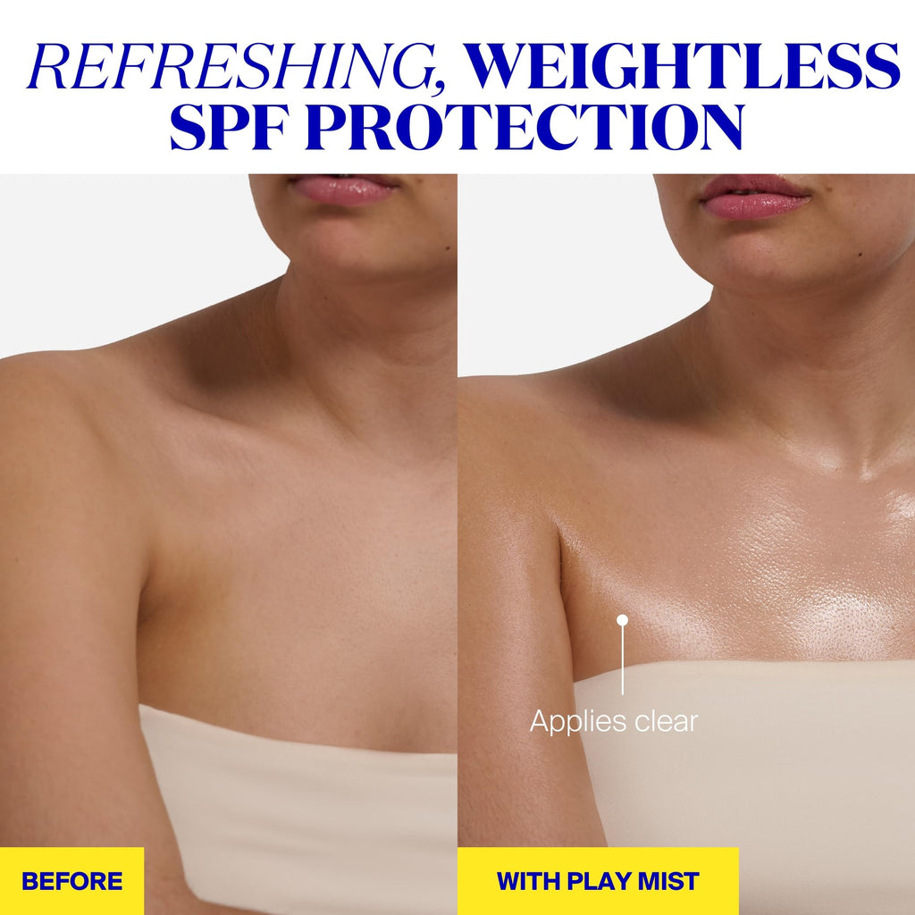 Supergoop! PLAY SPF 50 Antioxidant Body Mist with Vitamin C – 6 fl oz (2-Pack)