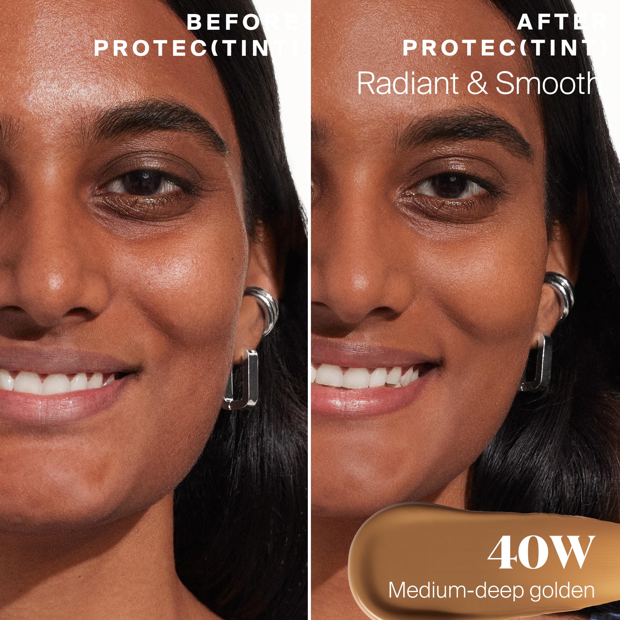 Supergoop! Protec(tint) SPF50 Daily Skin Tint — Light 40W, Natural Finish