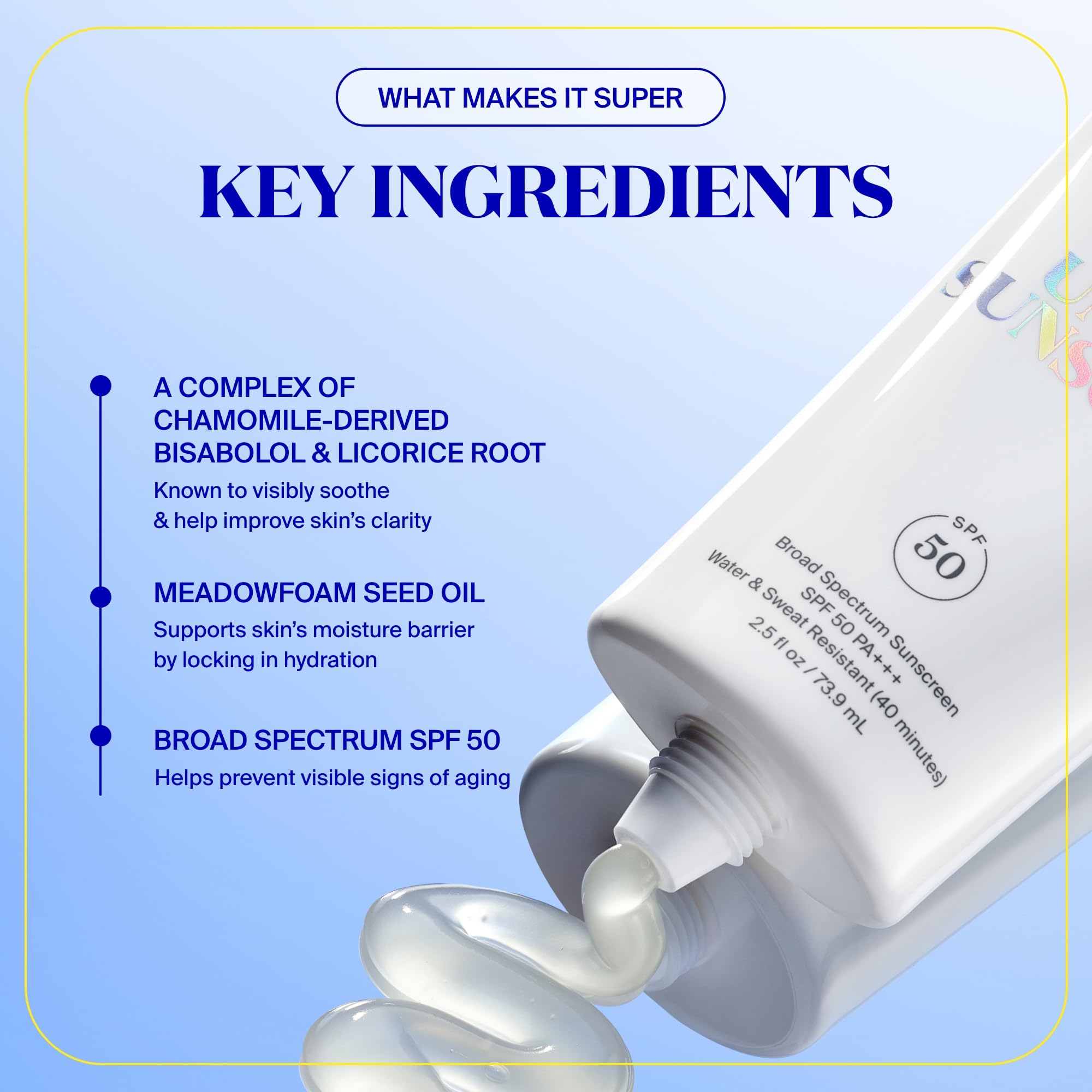 Supergoop! Unseen Sunscreen SPF 50 – Clear, Weightless Face Sunscreen & Makeup Primer | 2-Pack