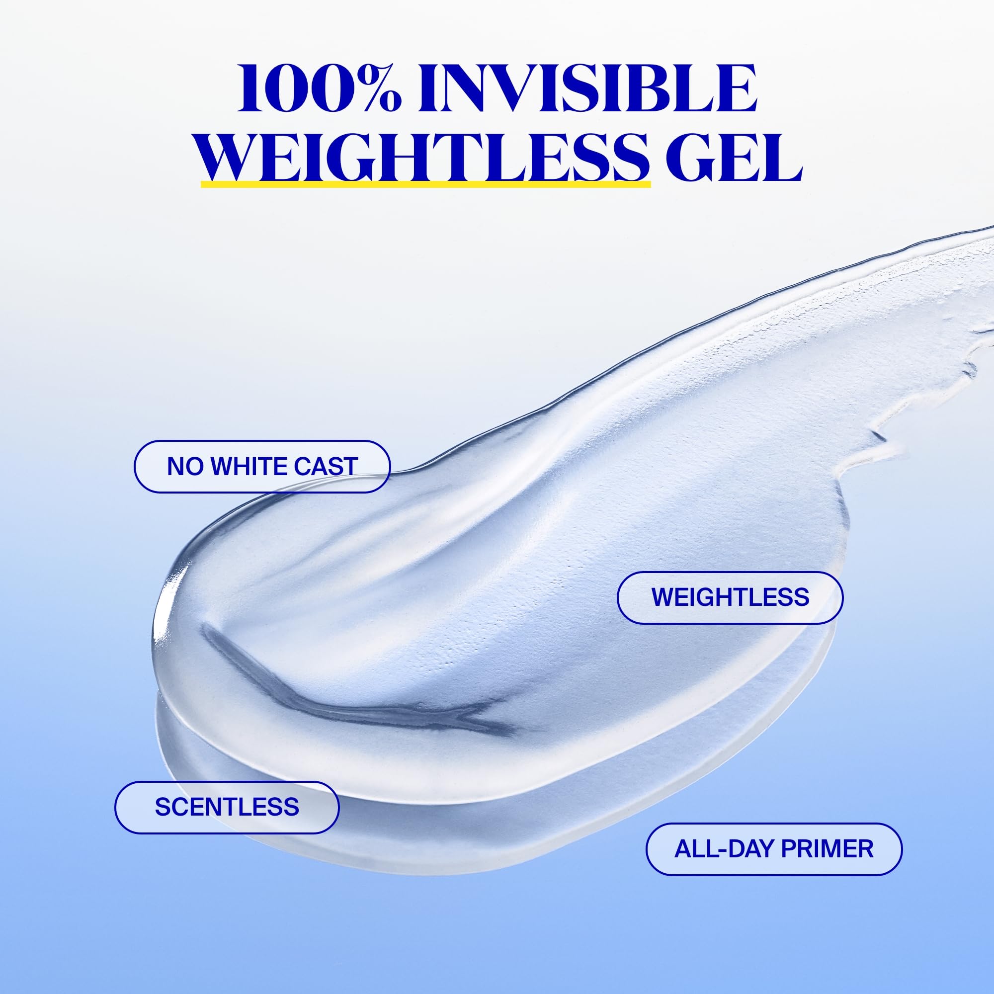 Supergoop! Unseen Sunscreen SPF 50 — Clear, Invisible Primer & Sunscreen (1.7 fl oz)