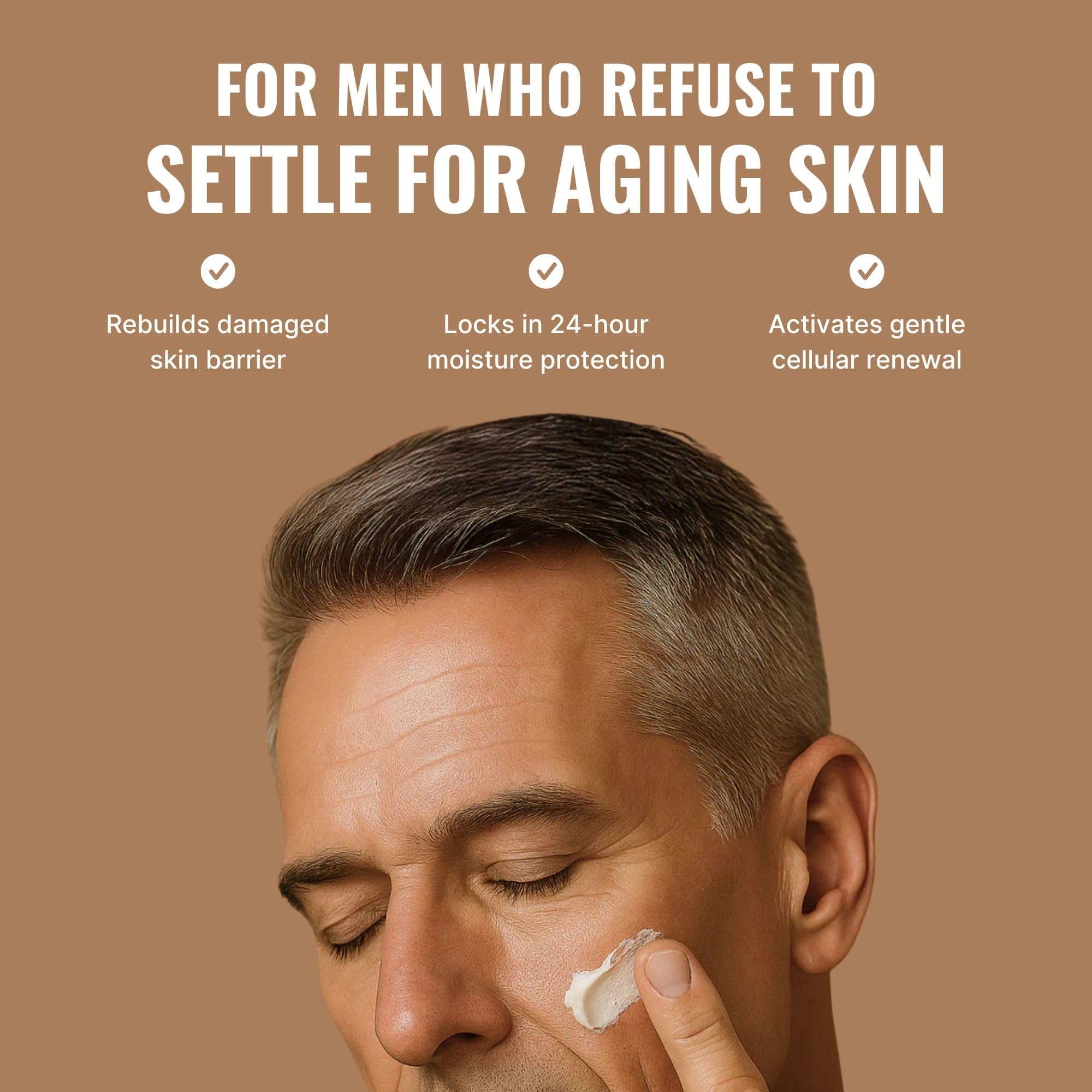 Superior Mane Wrinkle Repair Tallow Balm for Men – Grass-Fed Tallow Moisturizer