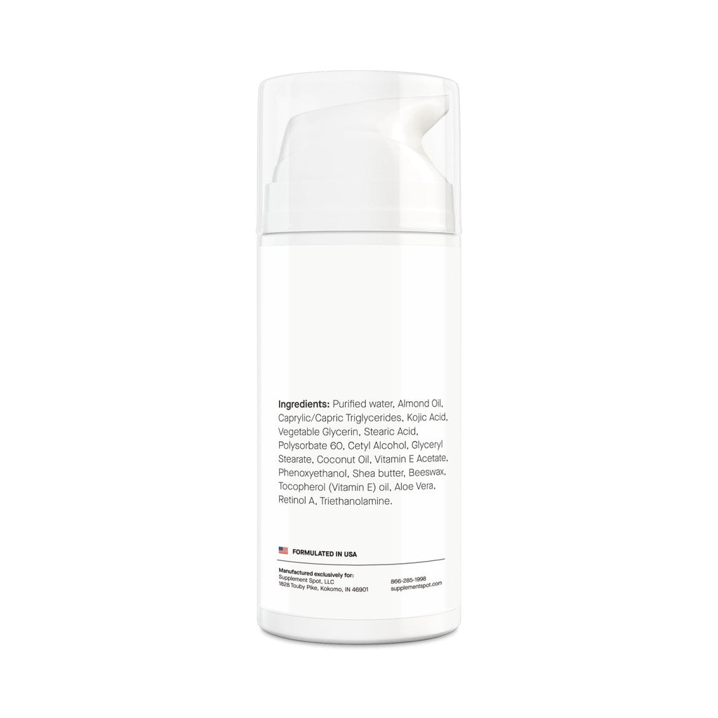 Supplement Spot Kojic Acid Cream – Dark Spots, Retinol A & Vitamin E