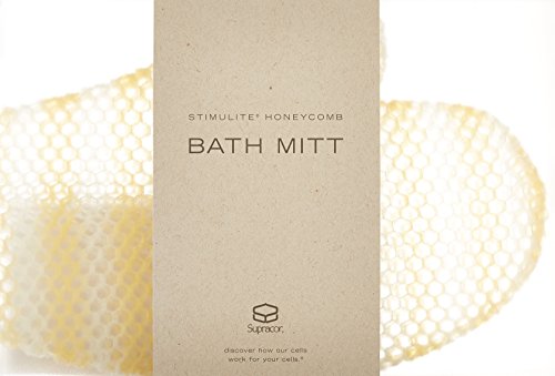 Supracor Stimulite Bath Mitt Unisex Gold White