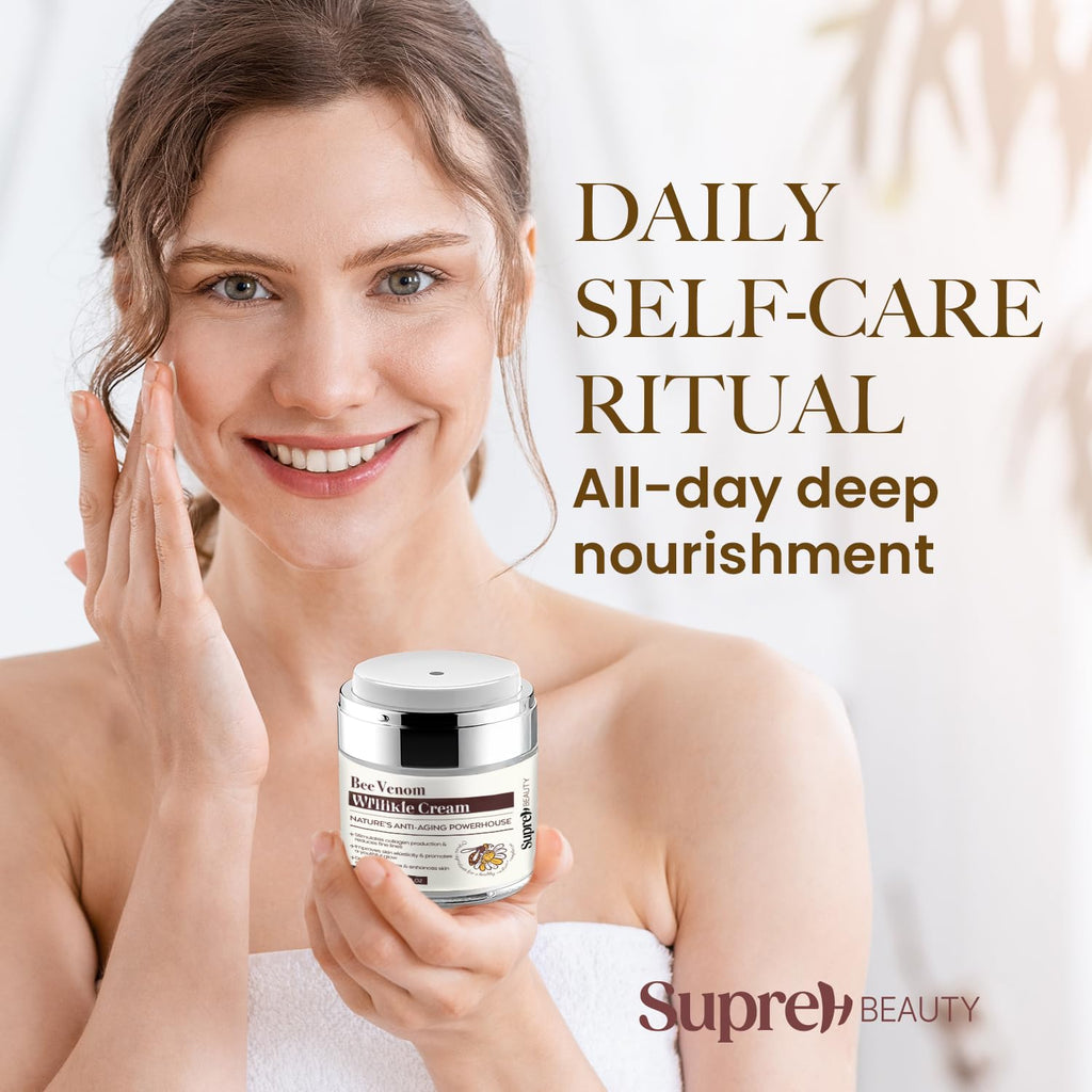 SupreH Bee Venom Cream Wrinkle Filler – Instant Lift & Eye Tightener, 50 ml