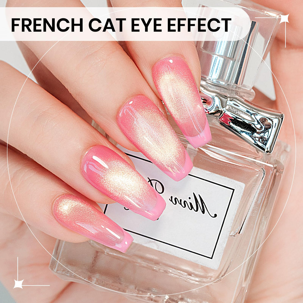SUPWEE Cat Eye Gel Nail Polish Set — 12 Magnetic Colors + Magnetic Stick
