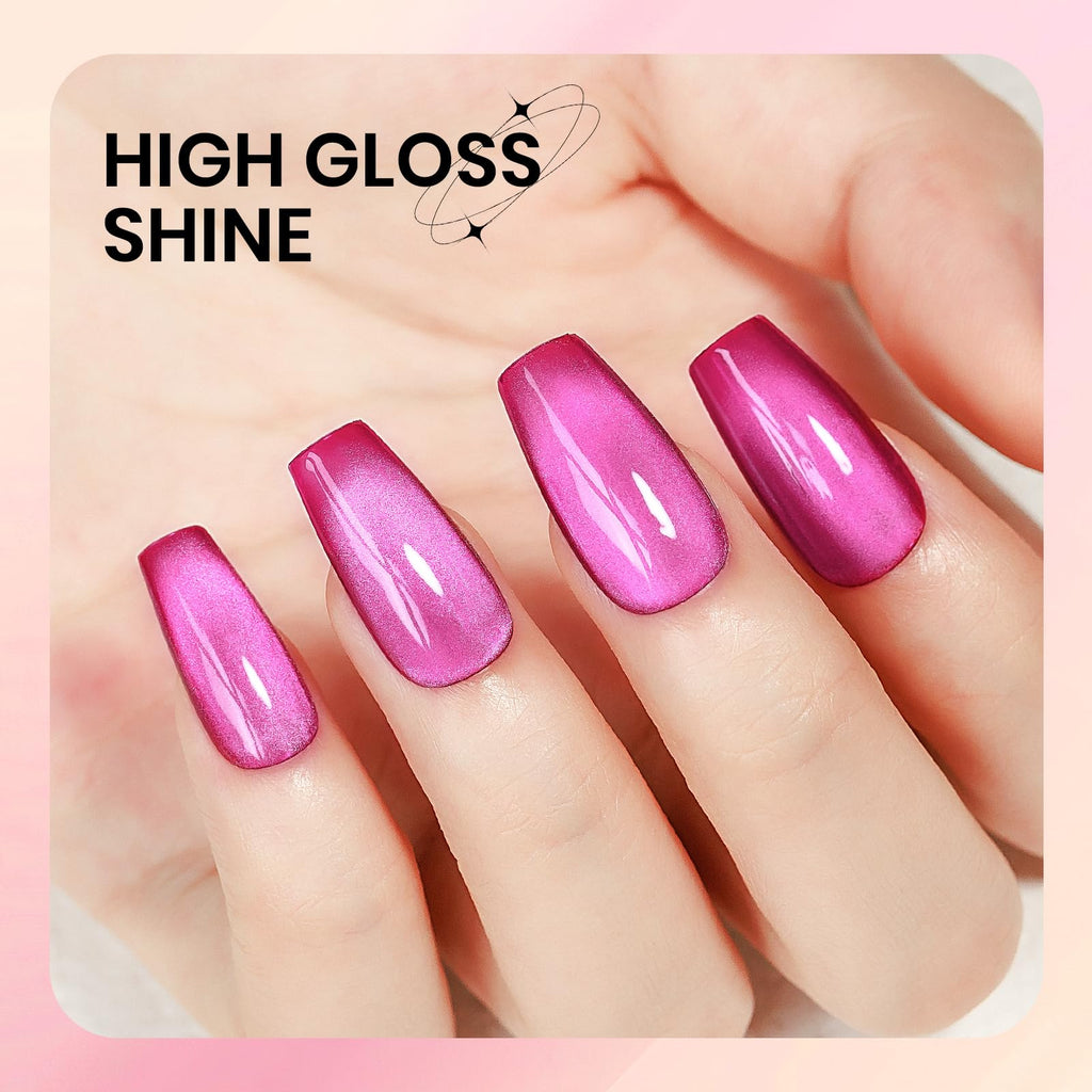 SUPWEE 12 Colors Magnetic Cat Eye Gel Polish Moonlight – Soak Off UV Nail Kit