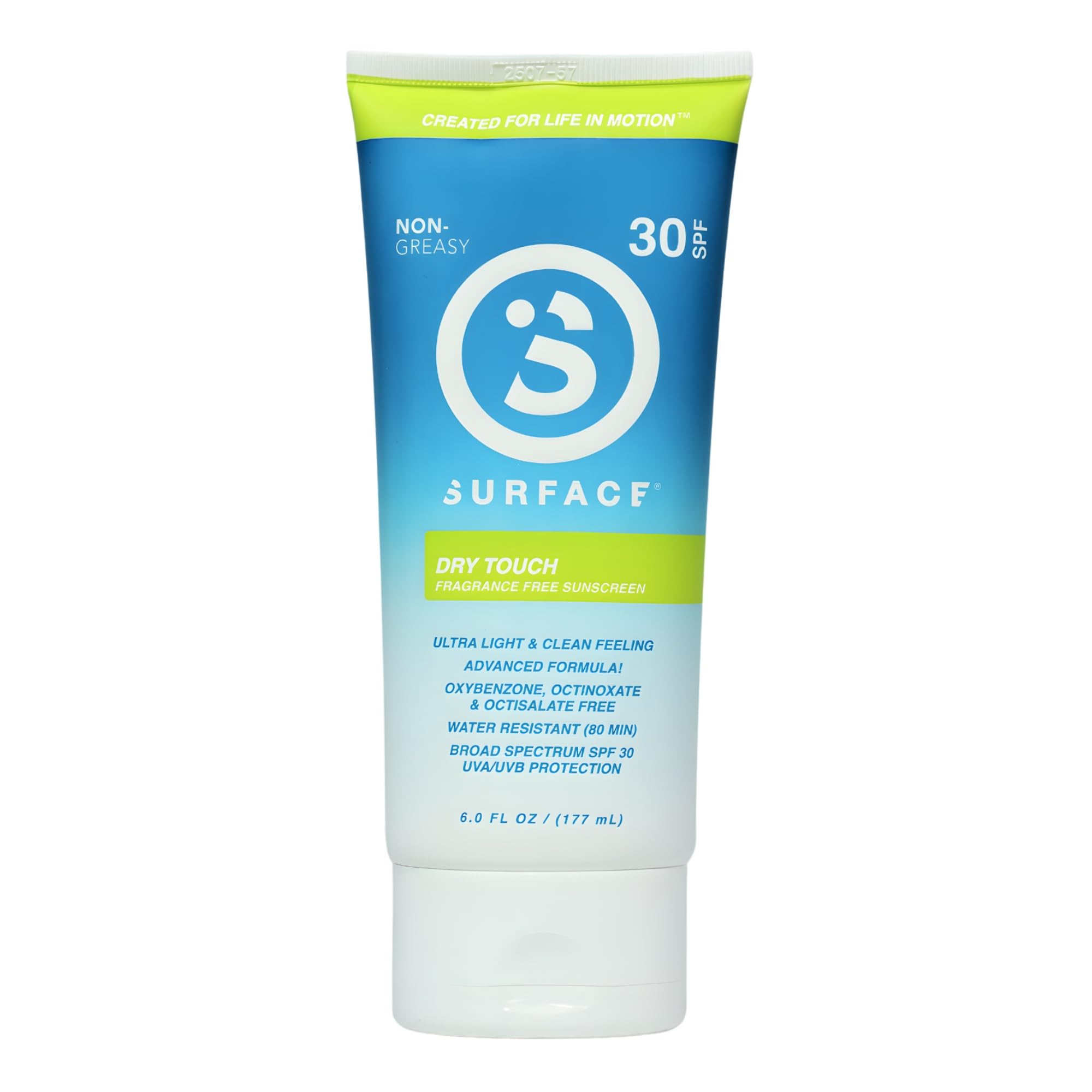 Surface Dry-Touch Lotion Sunscreen SPF 30 – Reef Safe, Ultra-Light, Fragrance Free