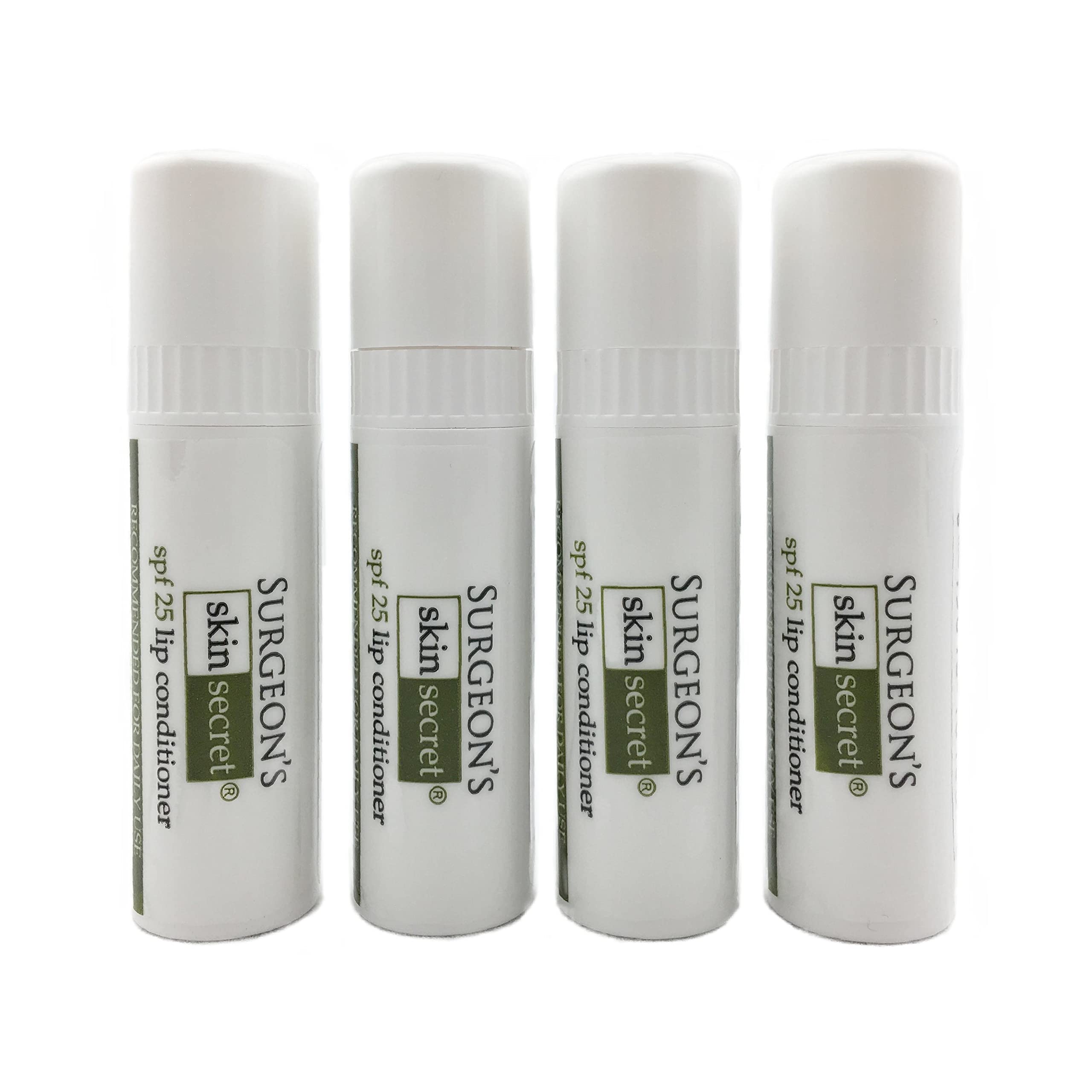 Surgeon's Skin Secret SPF25 Lip Conditioner (4 Pack) - SPF Lip Care