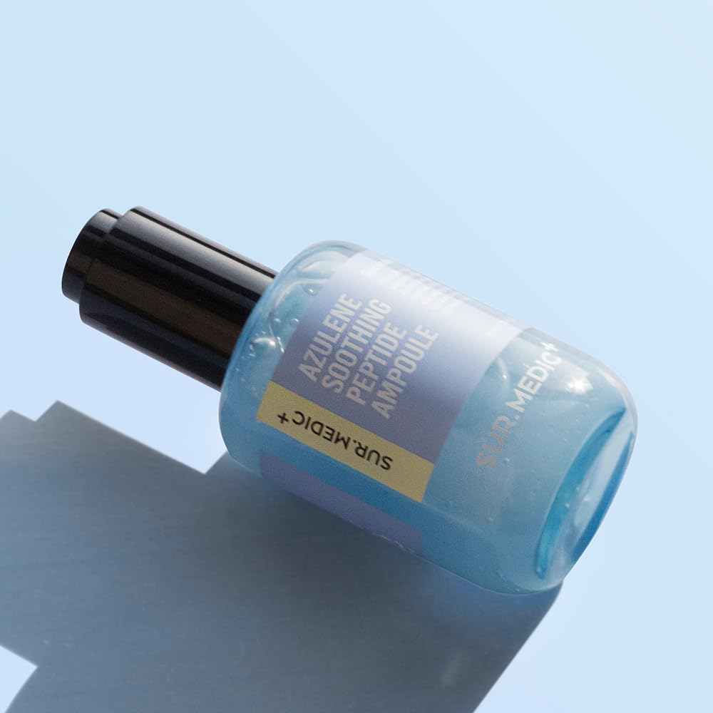SUR.MEDIC+ AZULENE Moisturizing Soothing Ampoule | Hydrating Calming Facial Serum 80ml