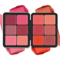 SURORAIN 12 Colors Blush Palette – Long-Wearing Matte Cream Blush for Cheeks & Eyes