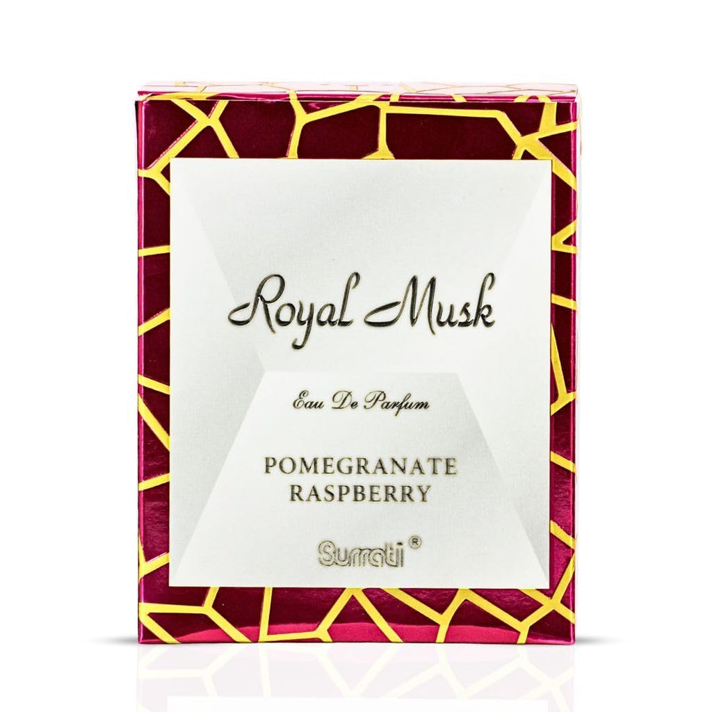 Surrati Royal Musk Pomegranate Raspberry EDP for Women – 100 ml | Long-Lasting Arabian Perfume