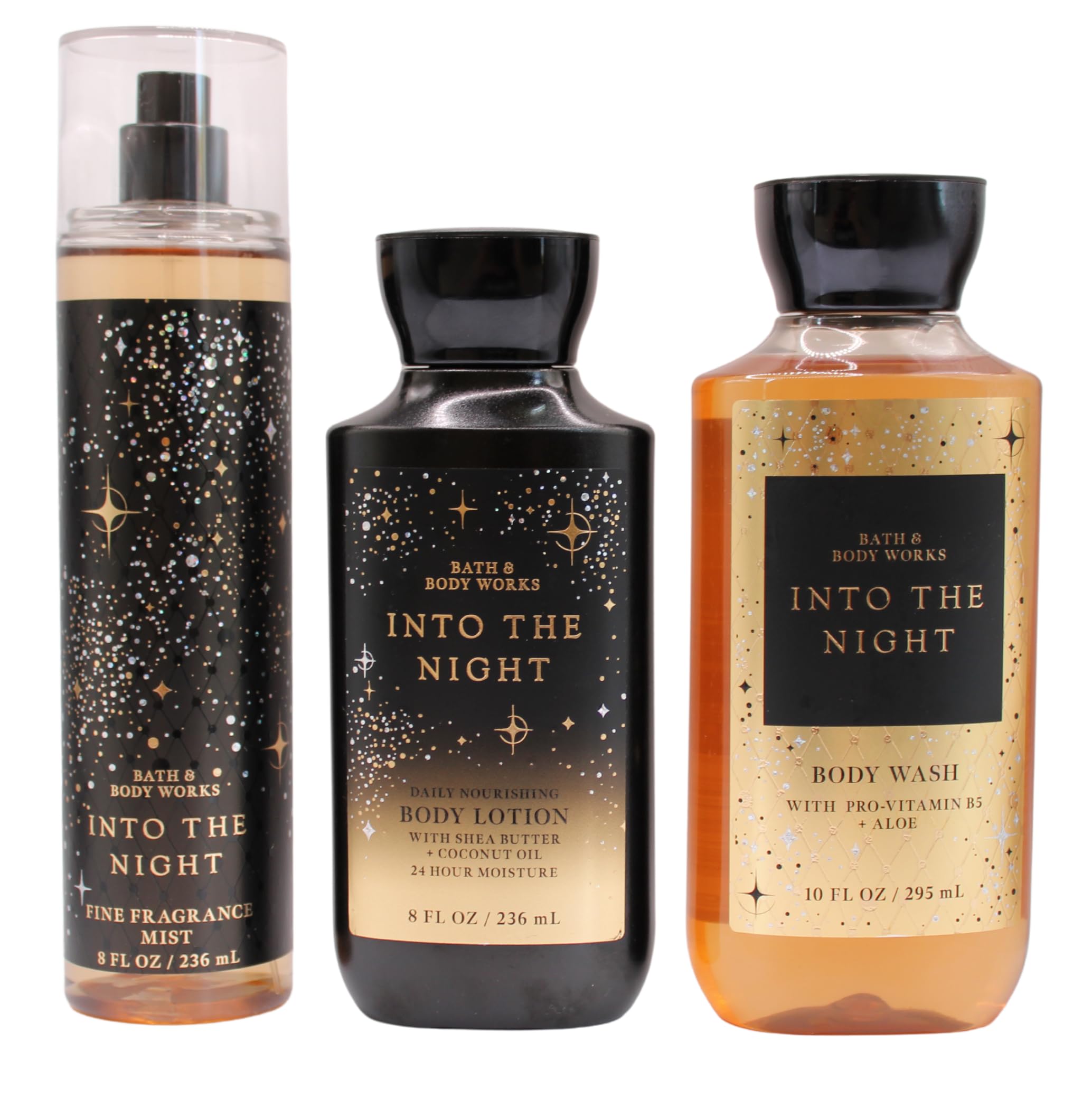 Susicit Into the Night Daily Trio: Shower Gel, Fine Fragrance Mist & Body Lotion