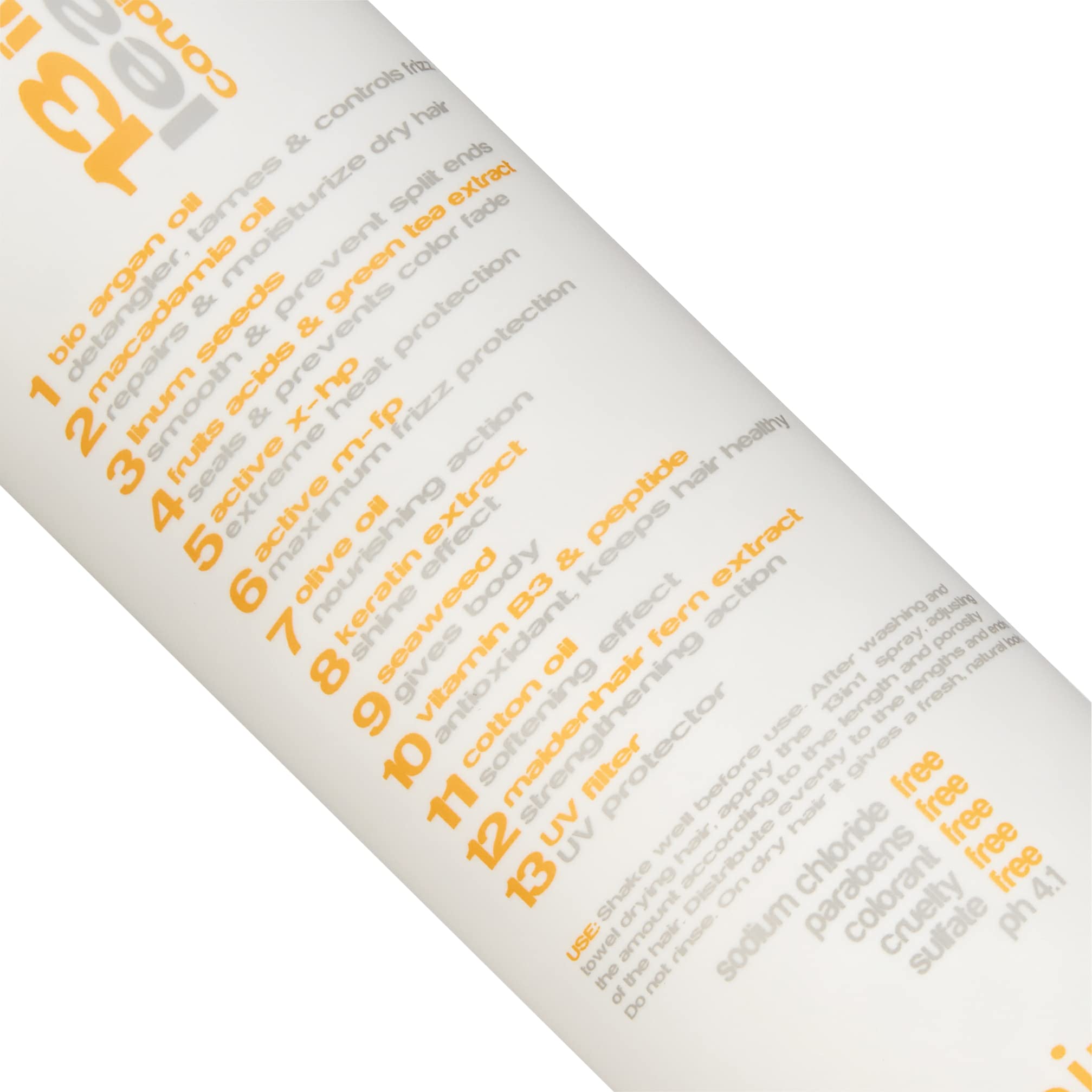 Sustainable Glam 13in1 Epic Leave-In Detangler Spray – Keratin, Argan & Macadamia Oil