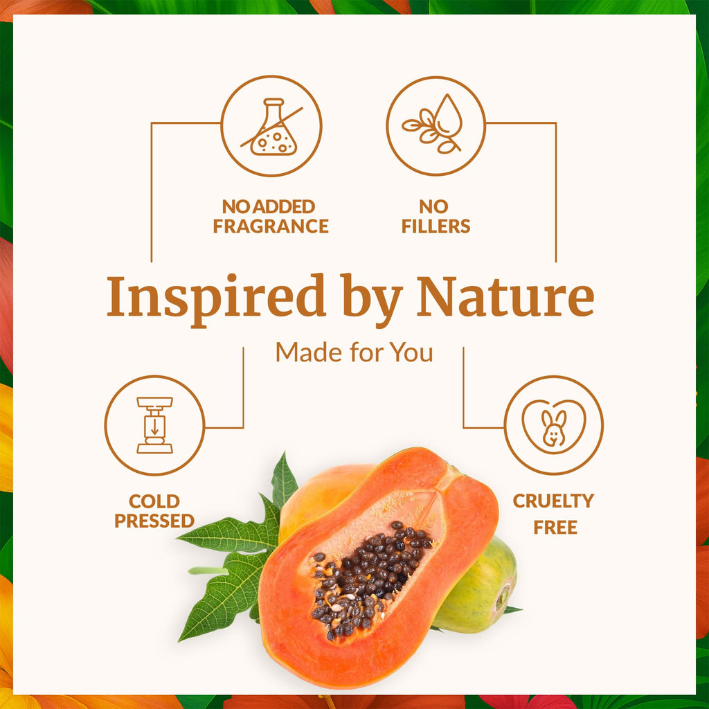 SVA Organics Papaya Seed Oil - 4oz Cold-Pressed Carrier Oil with Dropper for Face, Skin & Hair