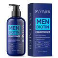 Svvimer Biotin Hair Conditioner for Men – Thickening & Volumizing with Rosemary, Tea Tree, Caffeine (Sulfate-Free) 13.5 Fl Oz