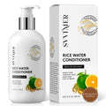 Svvimer Rice Water Hair Growth Conditioner – Thickening Biotin Formula, Sulfate-Free, 10 oz