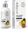 Svvimer Rice Water Hair Growth Shampoo - Biotin Thickening, Sulfate Free, 10 oz