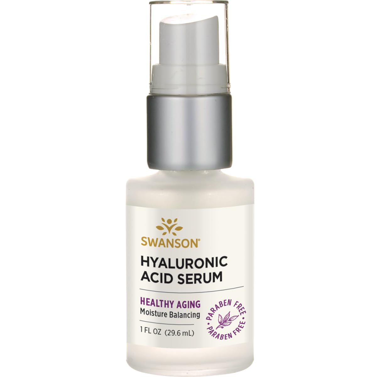 Swanson Hyaluronic Acid Serum - 1 fl oz | Hydration & Youthful Glow